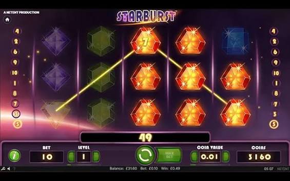 Starburst Casino - Glimtende underholdning og store gevinster
